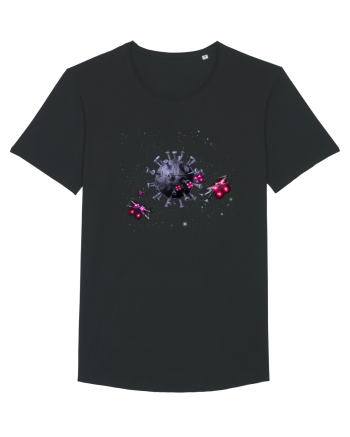 Fight Covid - Death Planet 01 Black