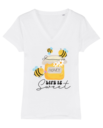 Honey Life Is Sweet White