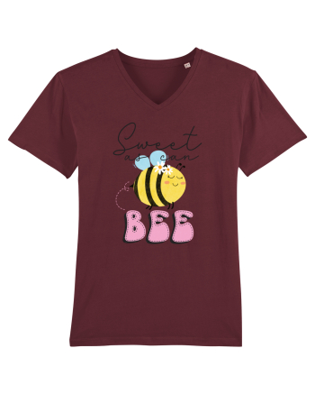 Sweet As Can Bee Burgundy