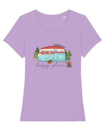 Camping is my happy place Lavender Dawn