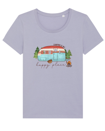 Camping is my happy place Lavender