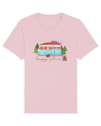 Camping is my happy place Cotton Pink