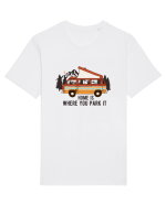 Home is where you park it Tricou mânecă scurtă Unisex Rocker