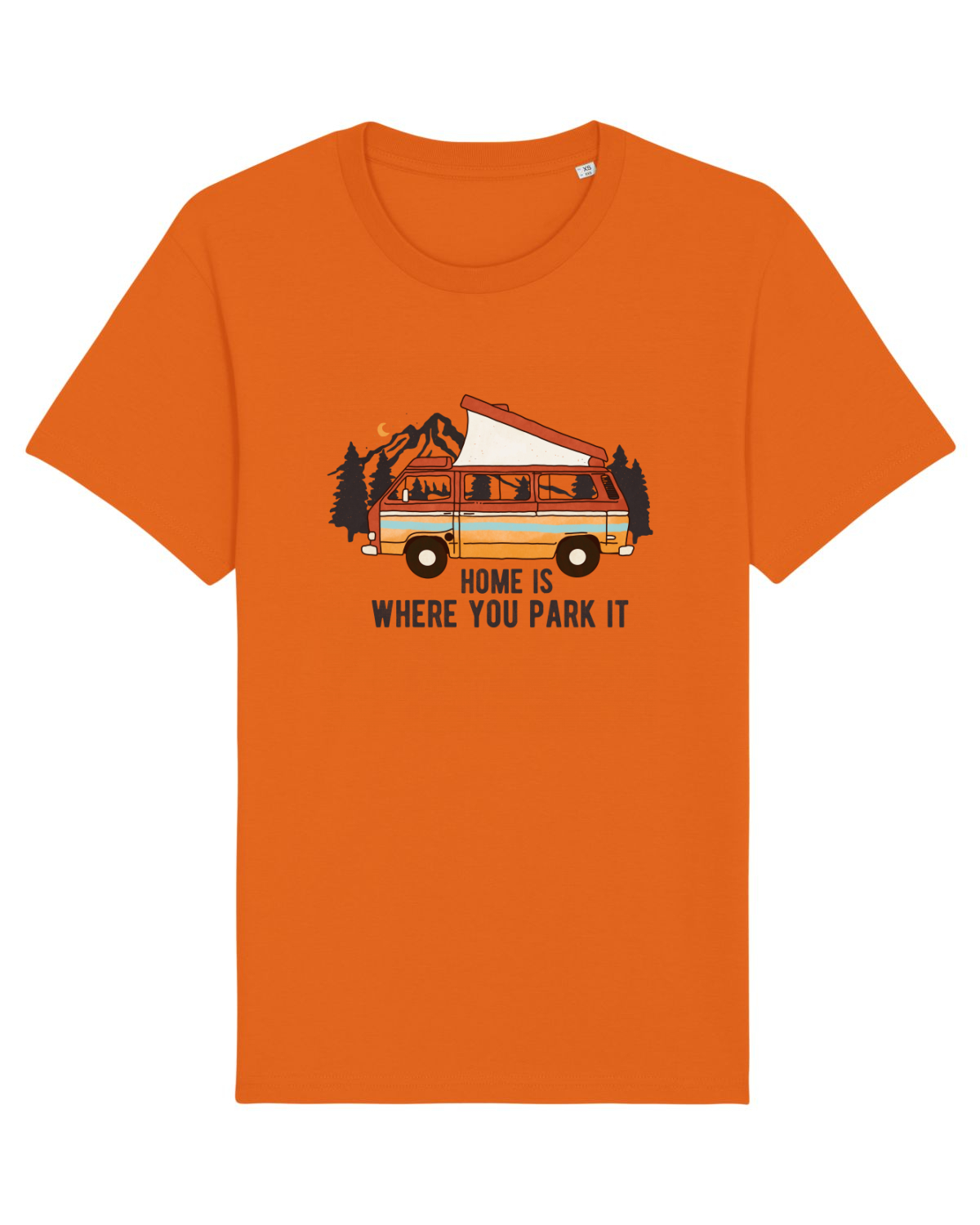 Tricou mânecă scurtă Unisex Rocker Bright Orange