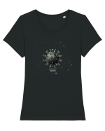 Fight Covid - Death Planet 02 Tricou mânecă scurtă guler larg fitted Damă Expresser