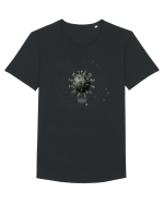 Fight Covid - Death Planet 02 Tricou mânecă scurtă guler larg Bărbat Skater