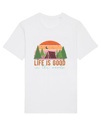 Life is good in the woods White