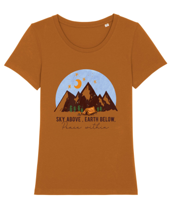 Sky Above Earth Below Roasted Orange