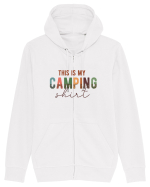 This is my camping shirt Hanorac cu fermoar Unisex Connector