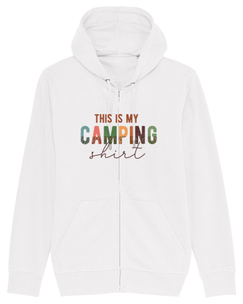 This is my camping shirt White