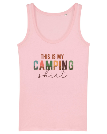 This is my camping shirt Cotton Pink