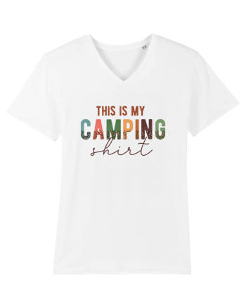 This is my camping shirt White