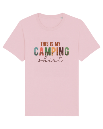 This is my camping shirt Cotton Pink