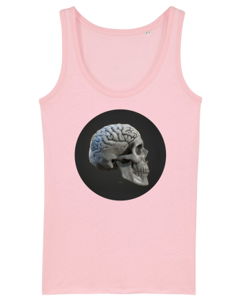 Craniu (cu creier) skullbrain 01 Cotton Pink