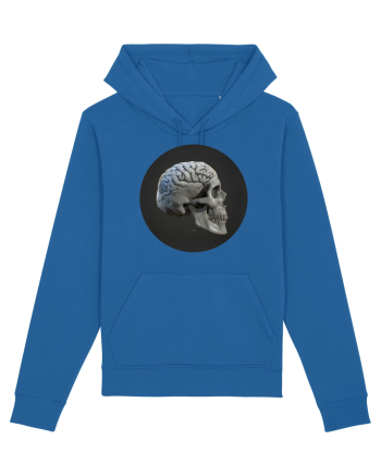 Craniu (cu creier) skullbrain 01 Royal Blue