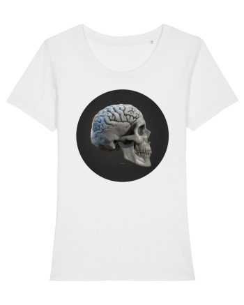 Craniu (cu creier) skullbrain 01 White