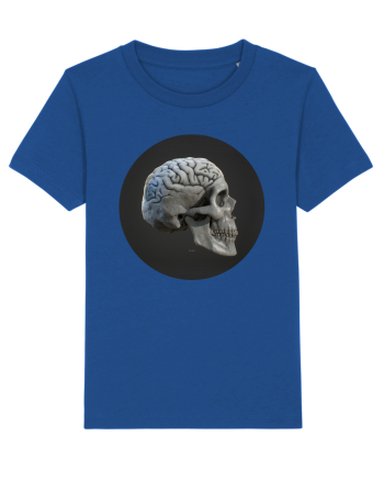Craniu (cu creier) skullbrain 01 Majorelle Blue