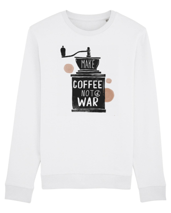 Make Coffee Not War White