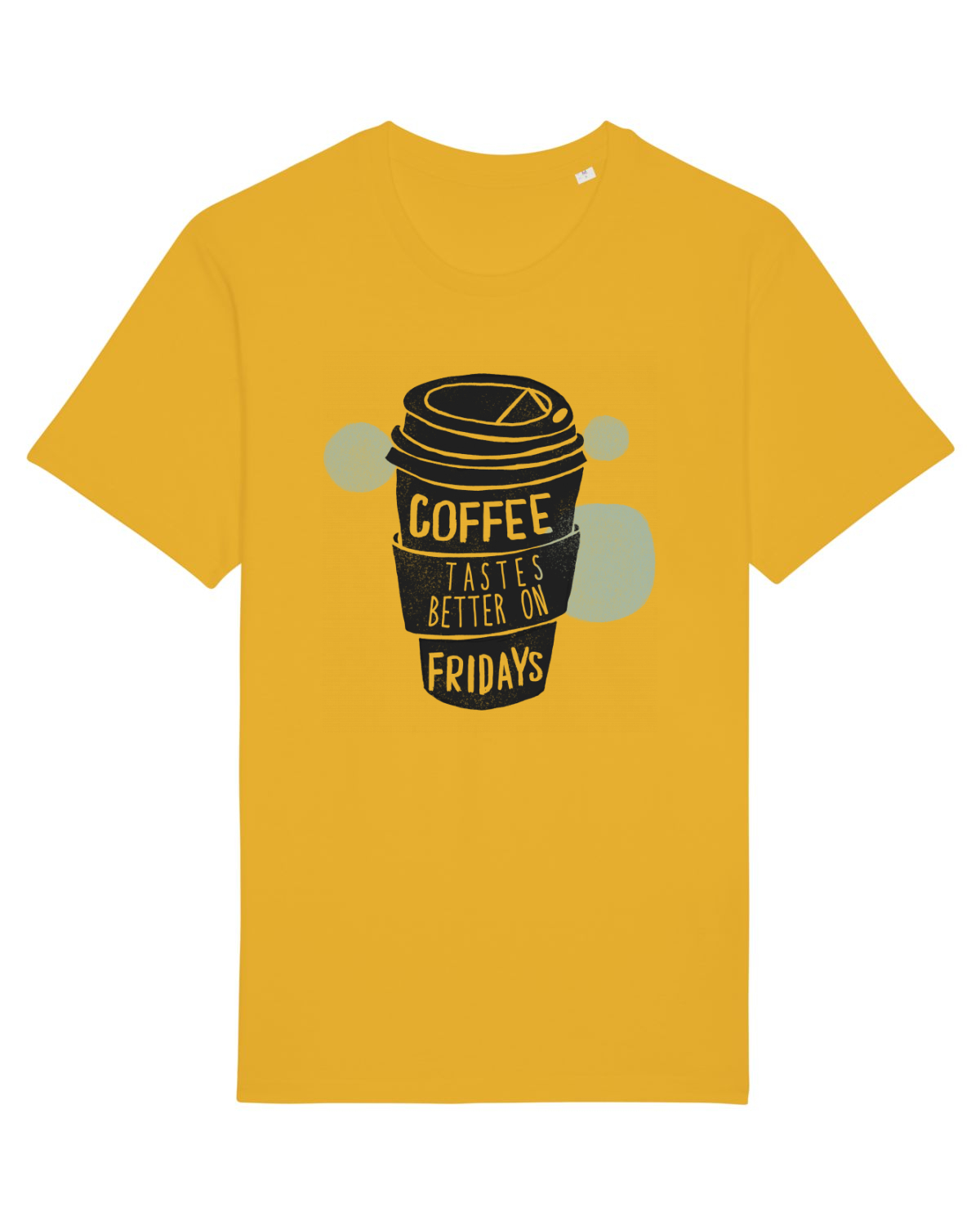 Tricou mânecă scurtă Unisex Rocker Spectra Yellow