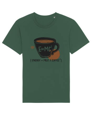 Energy Milk and Coffee Bottle Green