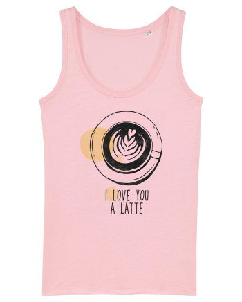 I Love You A Latte Cotton Pink