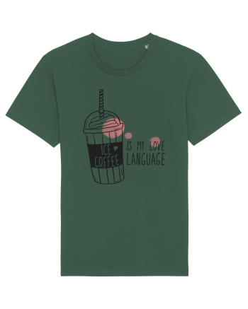 Ice Coffee is My Love Language Bottle Green