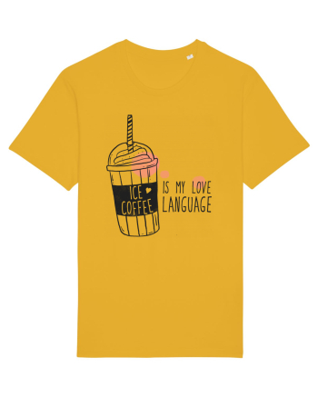 Ice Coffee is My Love Language Spectra Yellow