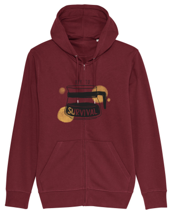 Key to Survival Burgundy