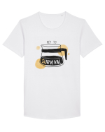 Key to Survival Tricou mânecă scurtă guler larg Bărbat Skater