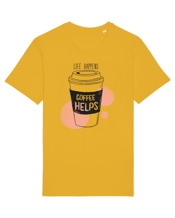 Life Happens Coffee Helps Spectra Yellow