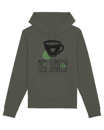 More Espresso Less Depresso Khaki