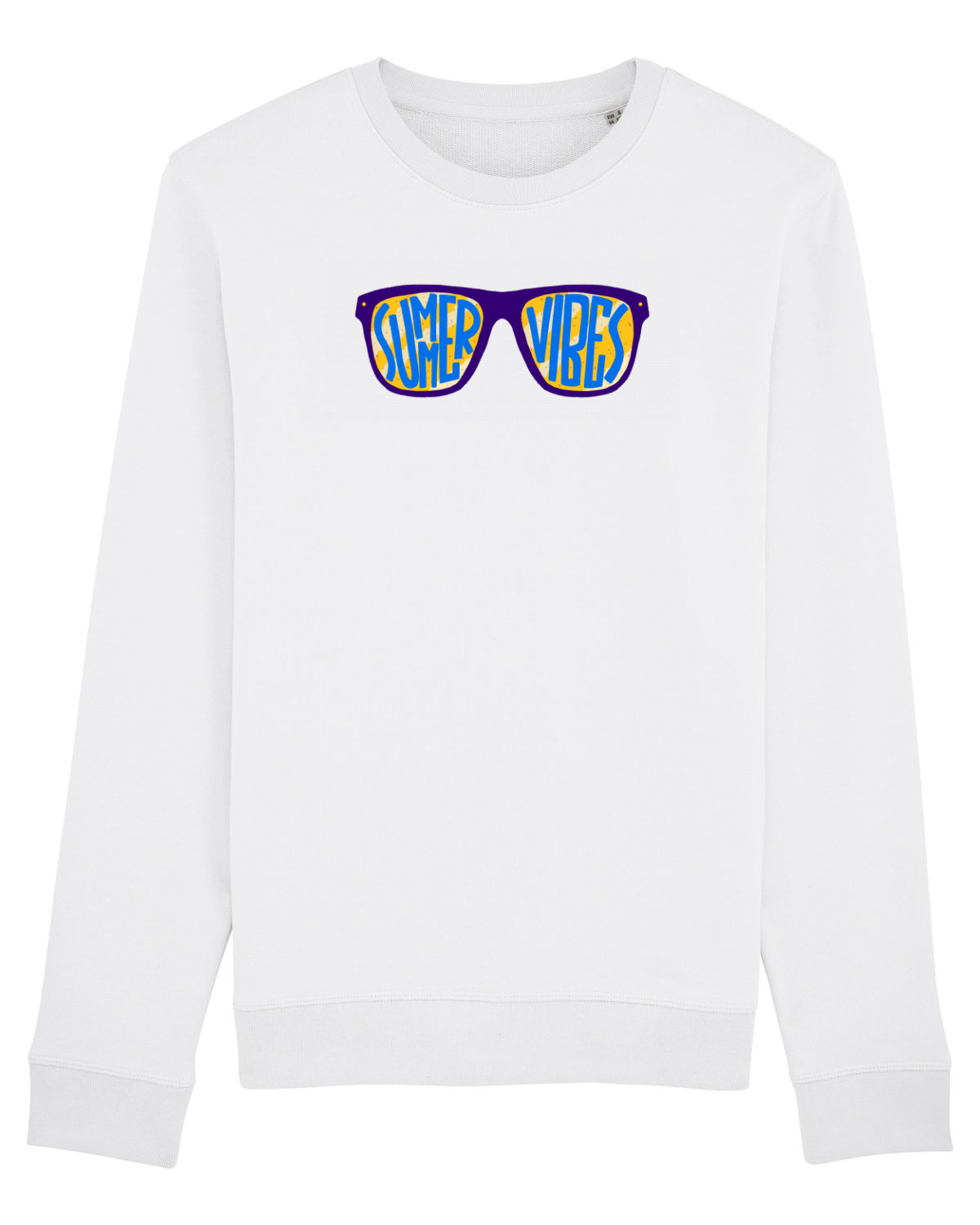 Bluză mânecă lungă Unisex Rise White