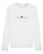 Oaia neagră Bluză mânecă lungă Unisex Rise