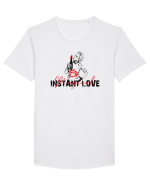 Instant love Tricou mânecă scurtă guler larg Bărbat Skater