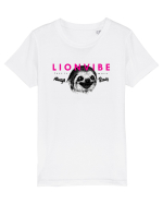 Lion vibe Tricou mânecă scurtă  Copii Mini Creator