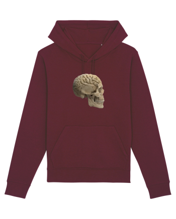 Craniu (cu creier) skullbrain 02 Burgundy