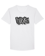 Norocul Tricou mânecă scurtă guler larg Bărbat Skater