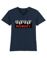 Monday Tricou mânecă scurtă guler V Bărbat Presenter