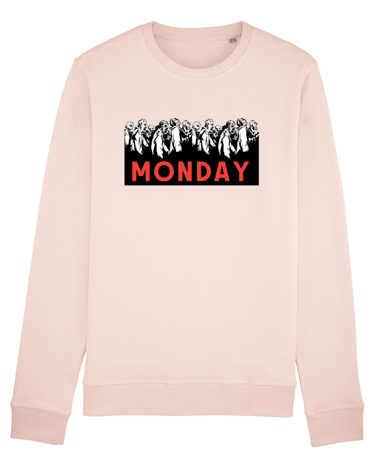 Bluză mânecă lungă Unisex Rise Candy Pink