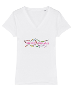 Sweet Dreams Tricou mânecă scurtă guler V Damă Evoker