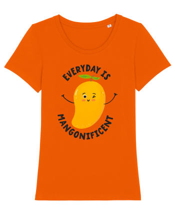 Everyday Is Mangonificent Bright Orange