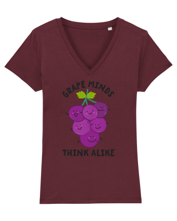 Grape Minds Think Alike Burgundy