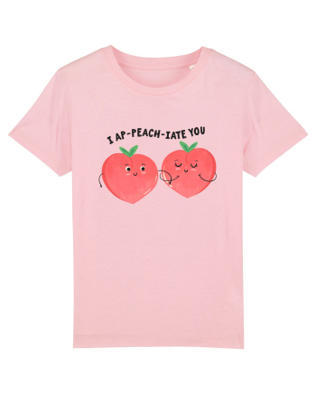 I Ap-Peach-iate You Cotton Pink