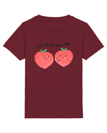 I Ap-Peach-iate You Burgundy