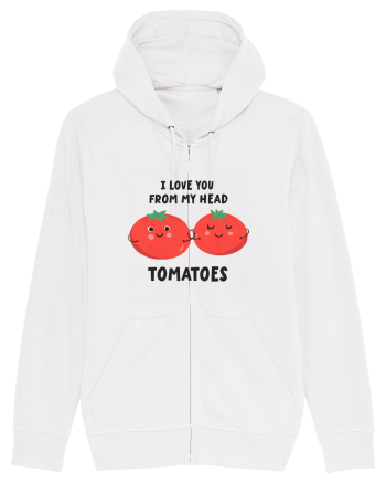 I Love You From My Head Tomatoes White