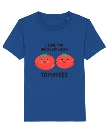 I Love You From My Head Tomatoes Majorelle Blue
