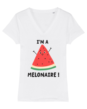I'm a Melonaire! White