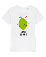 Lime Yours Tricou mânecă scurtă  Copii Mini Creator