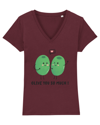 Olive You So Much! Burgundy