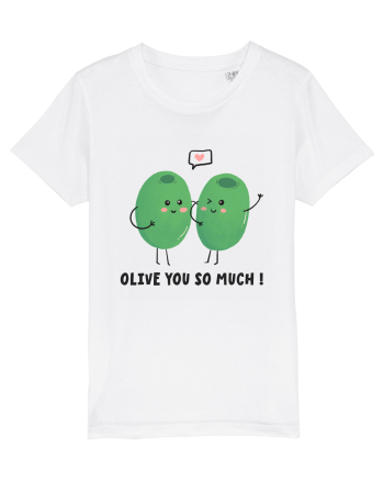 Olive You So Much! White